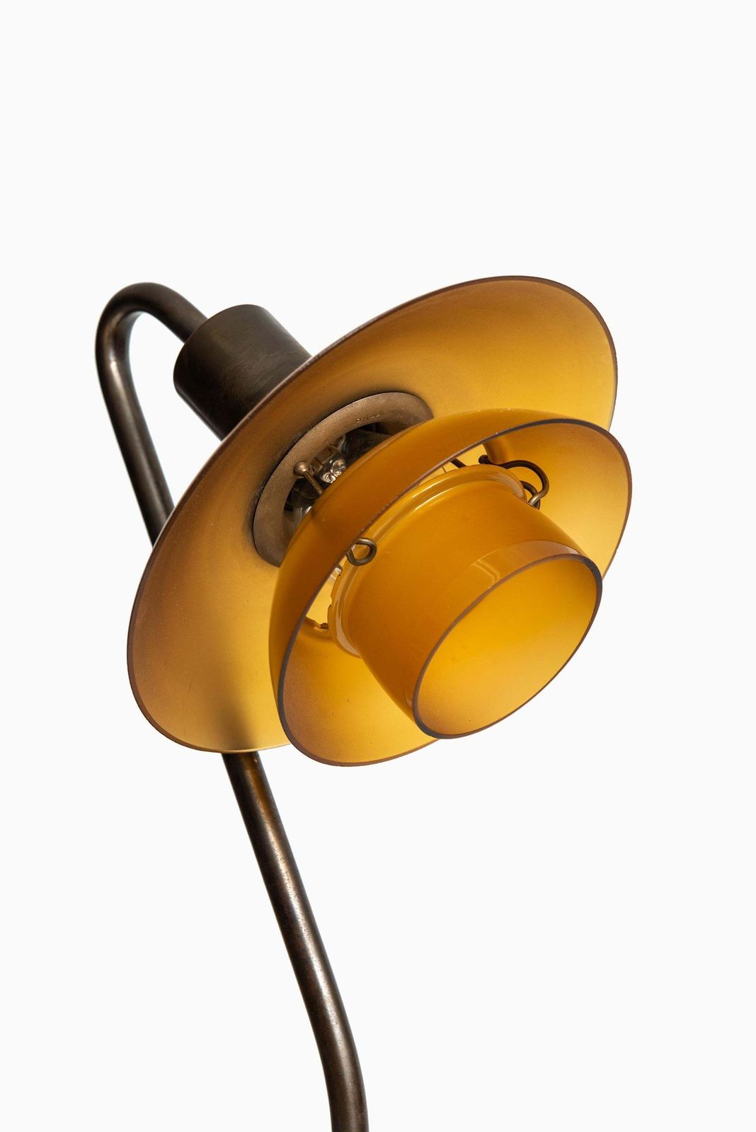 Poul Henningsen Early Table Lamp Model Ph 2/2 'Vintergækken' By Louis Poulsen photo vintage