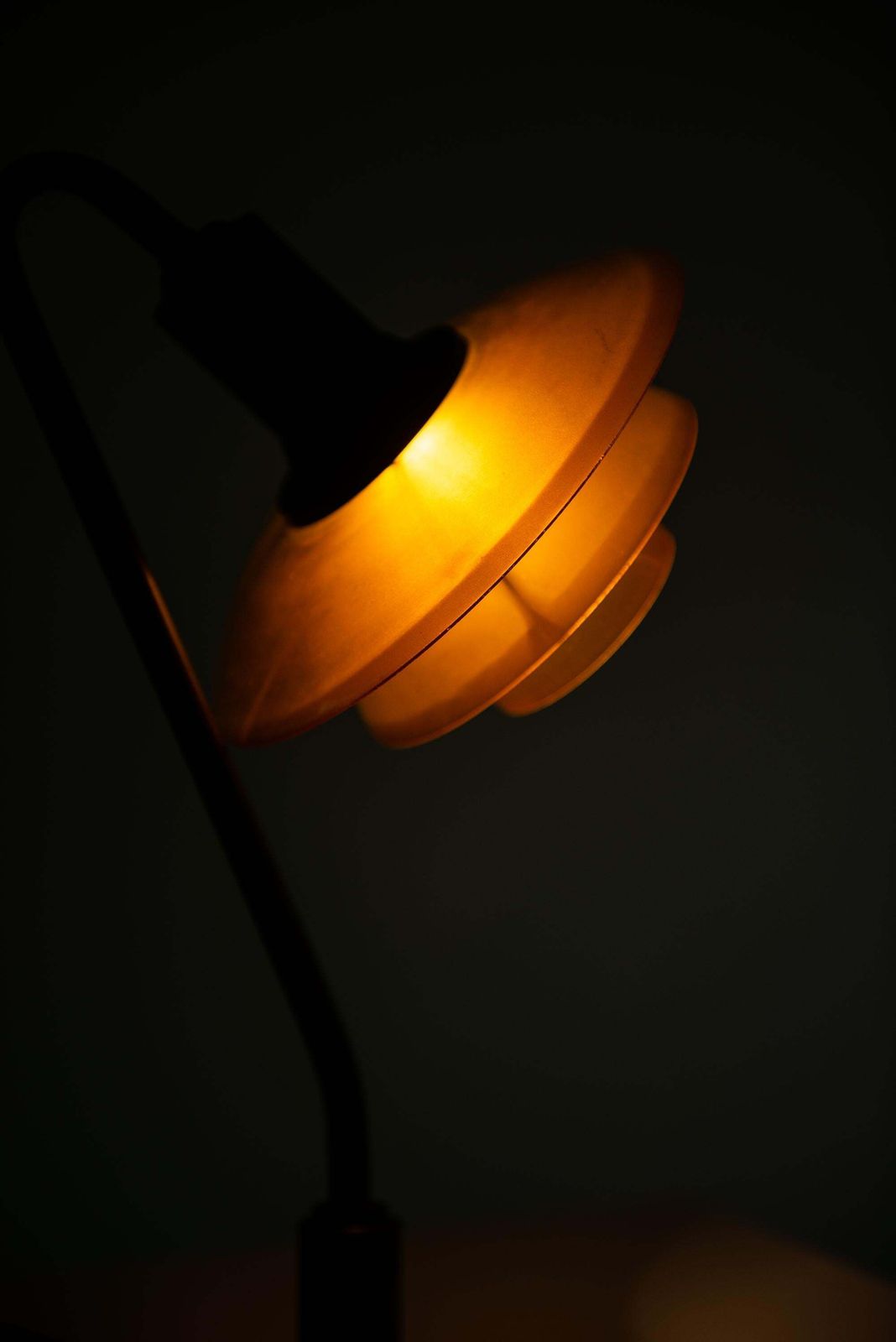 photo for sale Poul Henningsen Early Table Lamp Model Ph 2/2 'Vintergækken' By Louis Poulsen