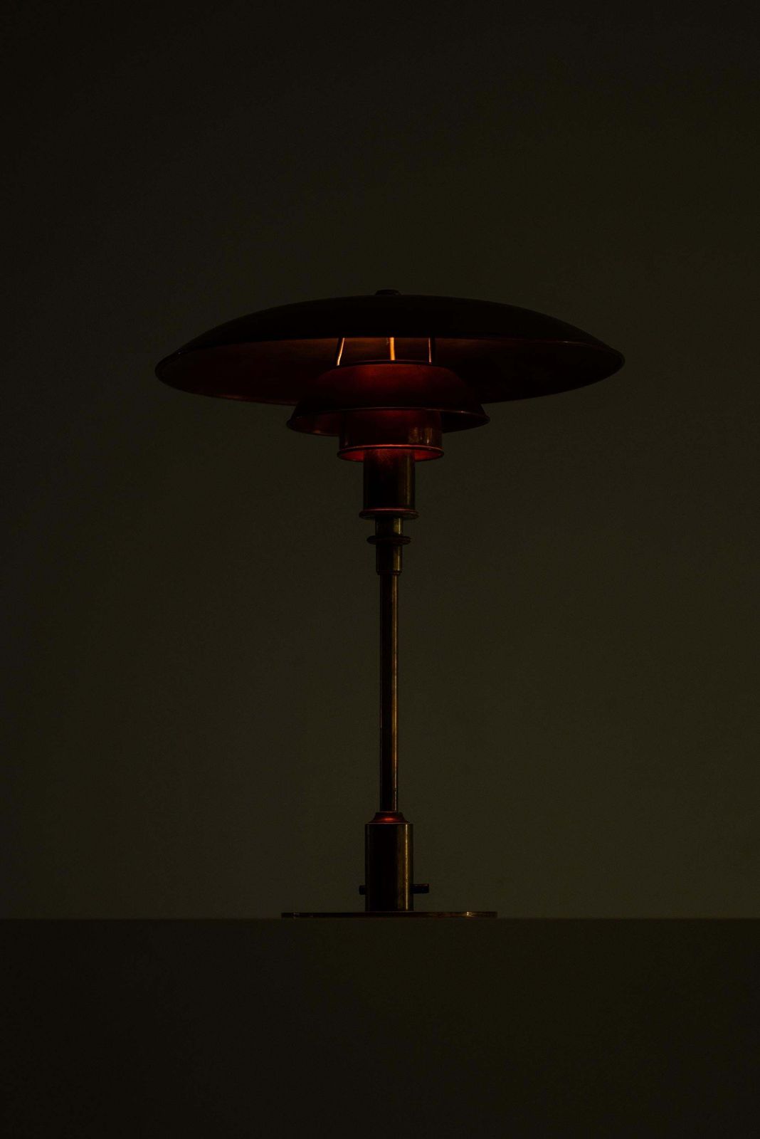 photo for sale Poul Henningsen Table Lamp Model Ph 3½/2 Produced By Louis Poulsen In Denmark