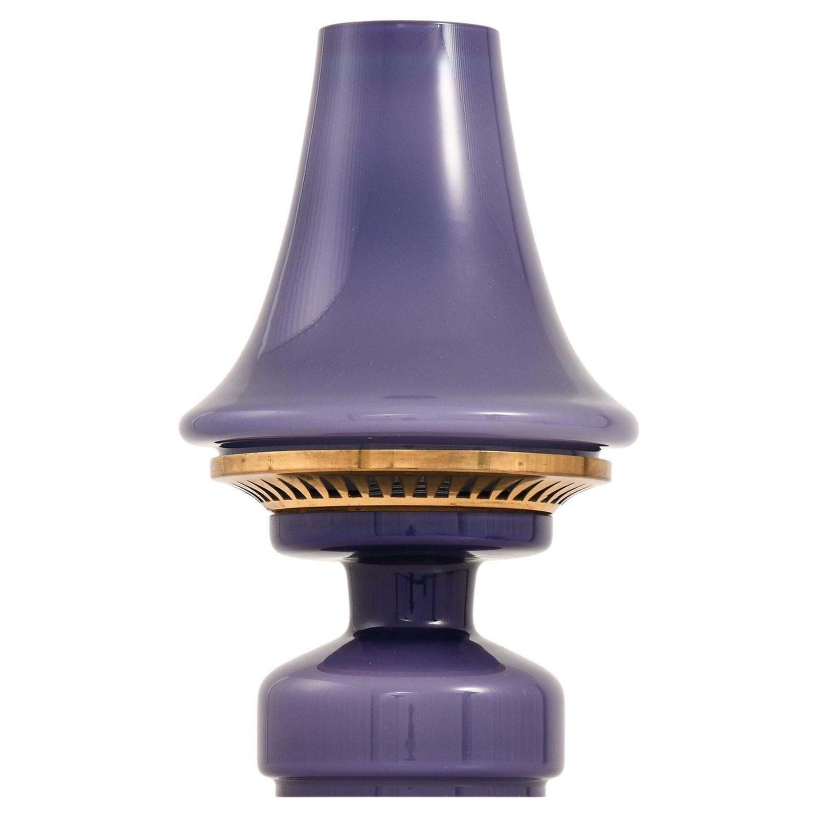 Table Lamp In Brass And Glass By Hans Agne Jakobsson, 1950’s