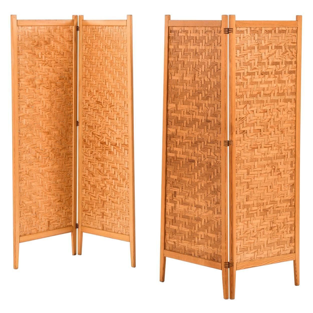 Folding Screens / Room Dividers Produced By Alberts In Tibro, Sweden