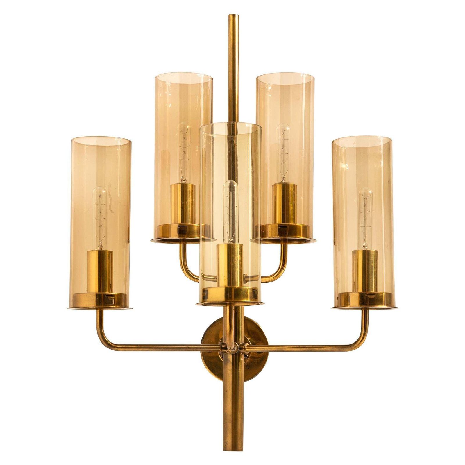 Hans Agne Jakobsson Wall Lamps Model V 169/5 By Hans Agne Jakobsson Ab In Sweden