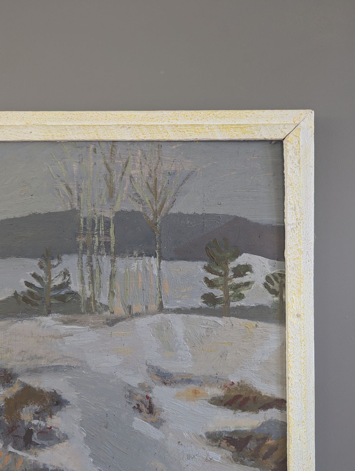 Quiet Season, Oil Painting, Mid 20th Century photo vinterior