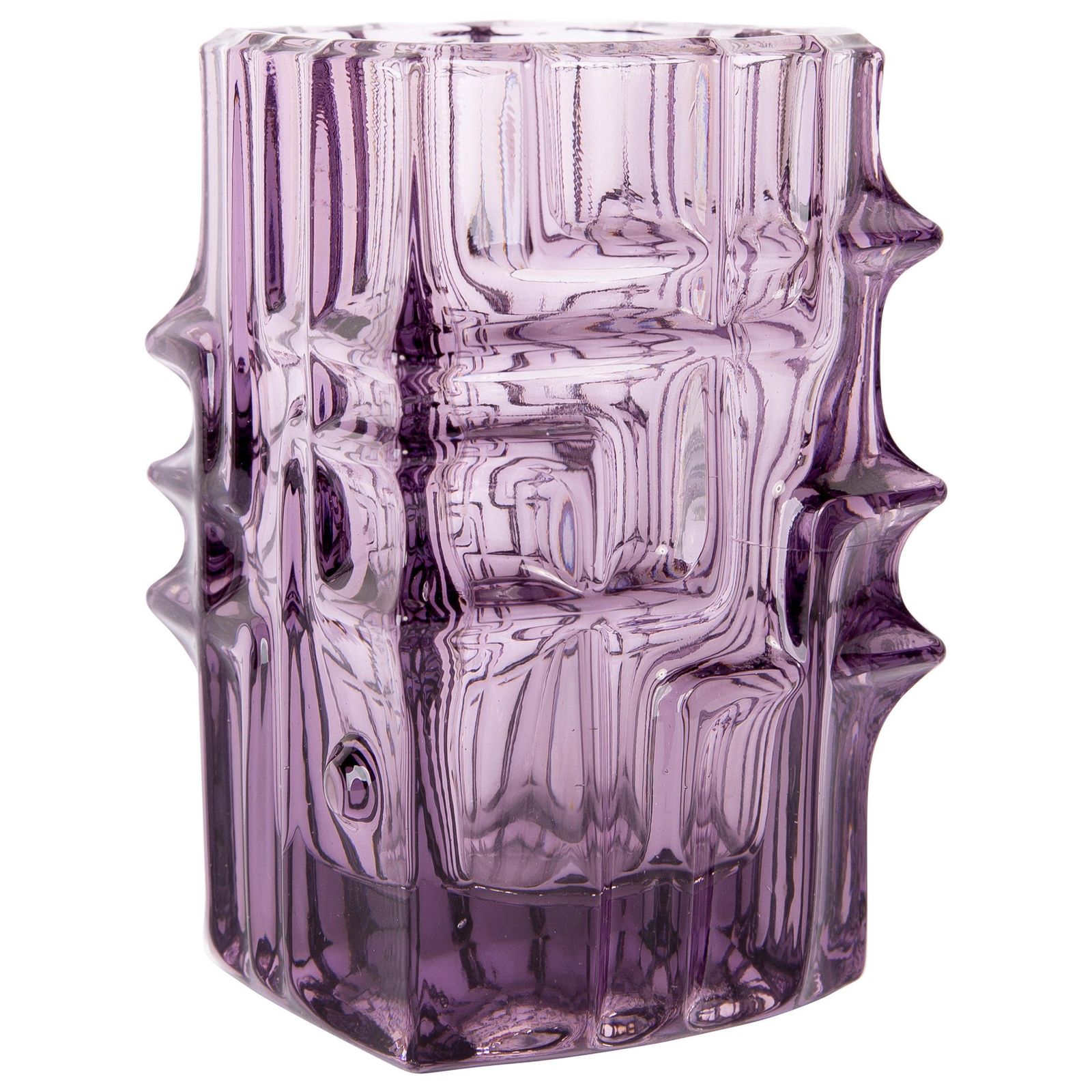Violet Vase By Vladislav Urban For Sklo Union, 20th Century, Europe, 1960s