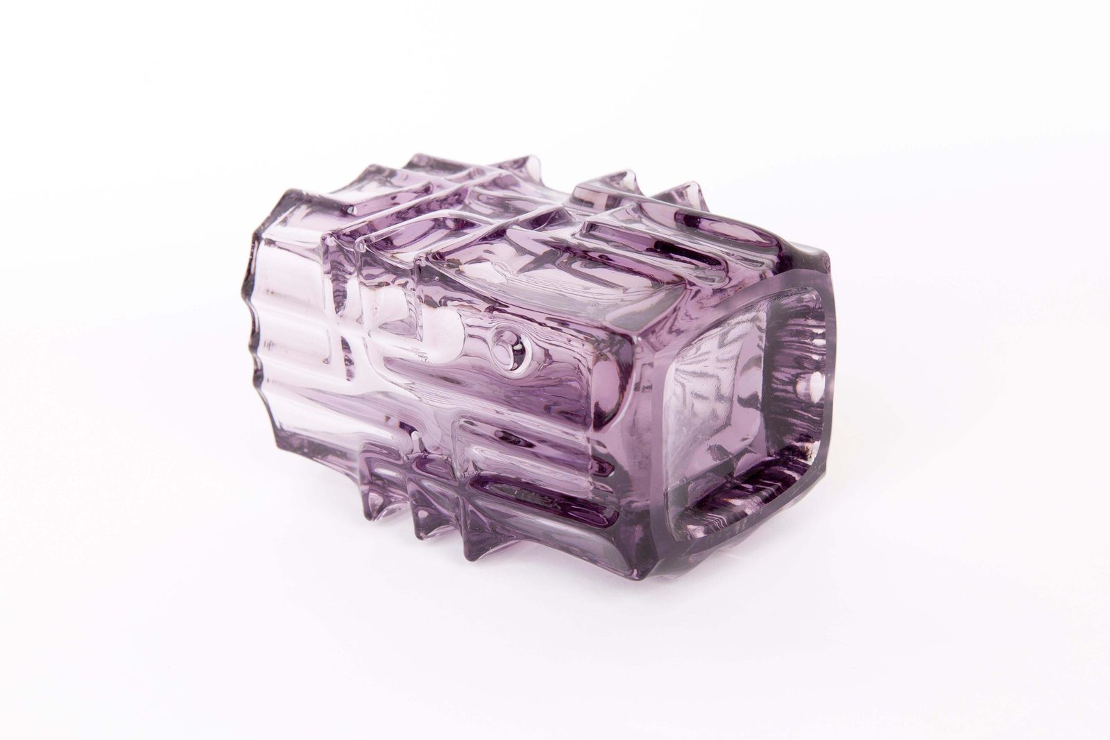 Violet Vase By Vladislav Urban For Sklo Union, 20th Century, Europe, 1960s photo 213.0