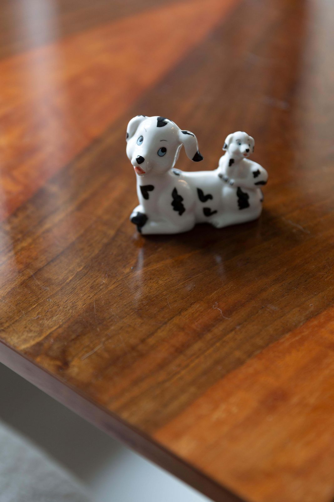 20th Century Mini White Dalmatians Dogs Sculpture, Italy, 1960s photo for sale