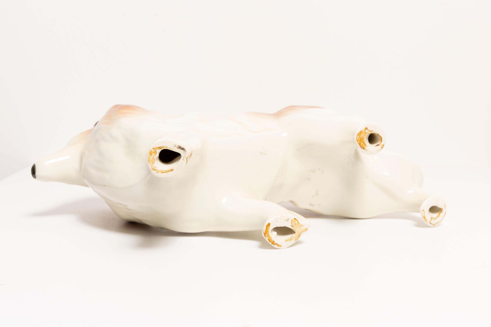 153.0 20th Century Small Lessie Dog Sculpture, Italy, 1960s photo