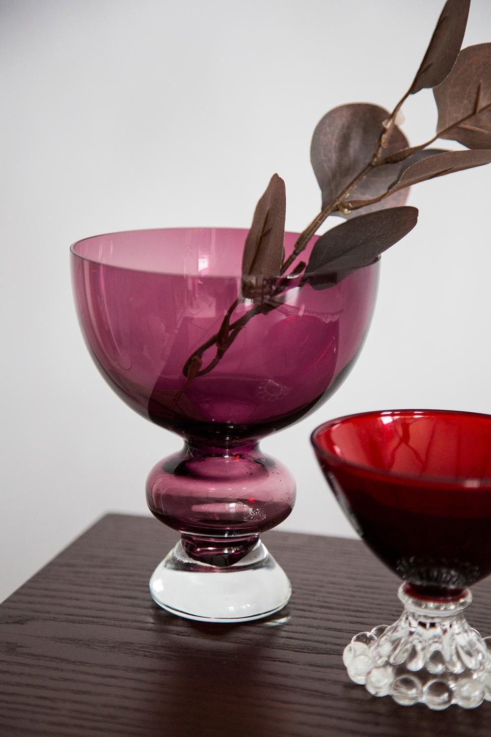 Mid Century Vintage Purple Small Vase, Europe, 1960s photo furniture
