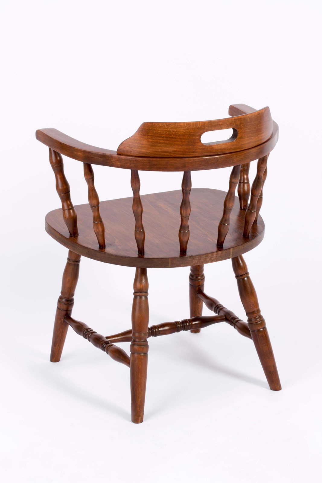 photo for sale 20th Century Dark Brown Beechwood Chair, 1960s