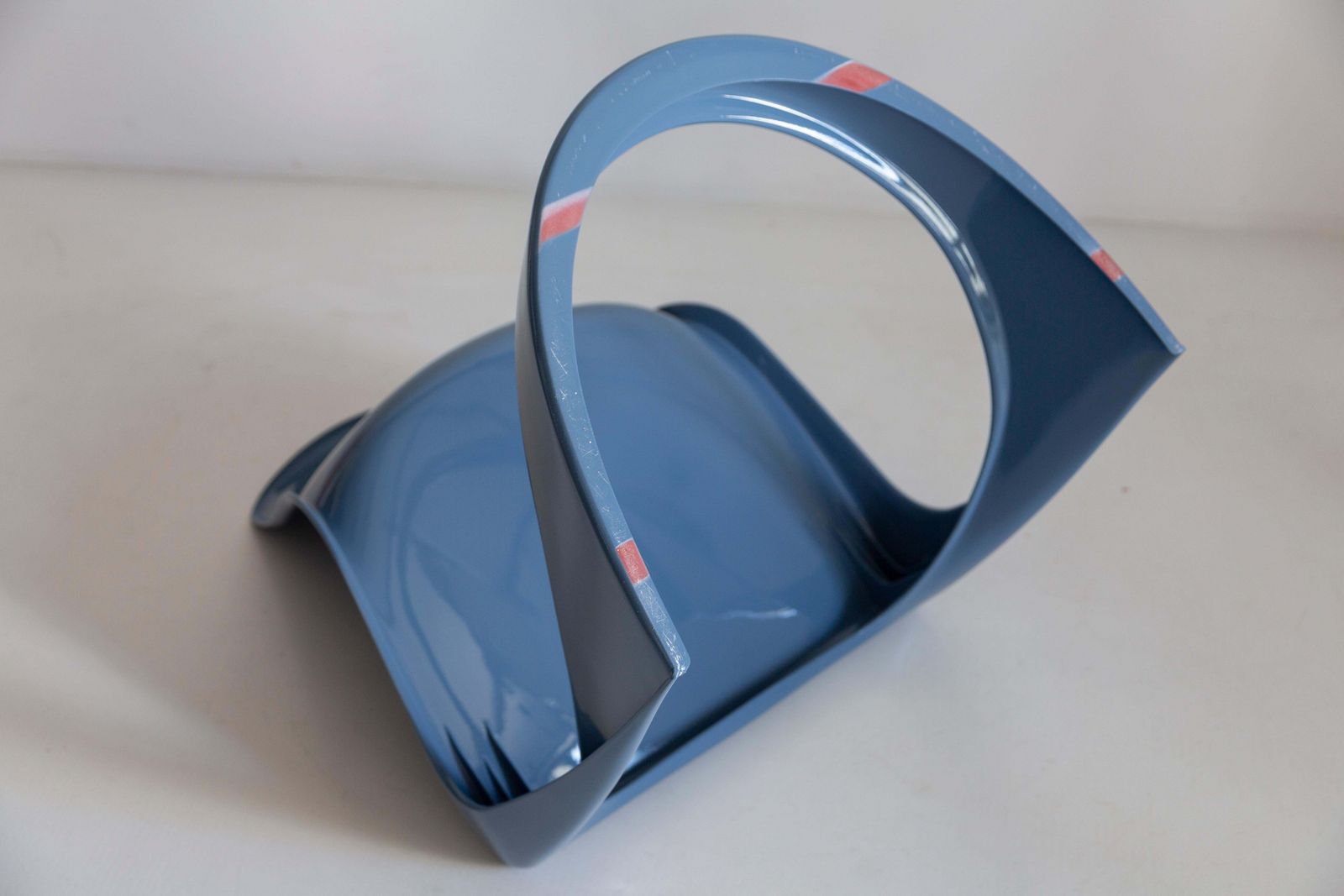 Furniture Mid Century Blue Cado Chair, Steen østergaard, Europe, 1960s photo