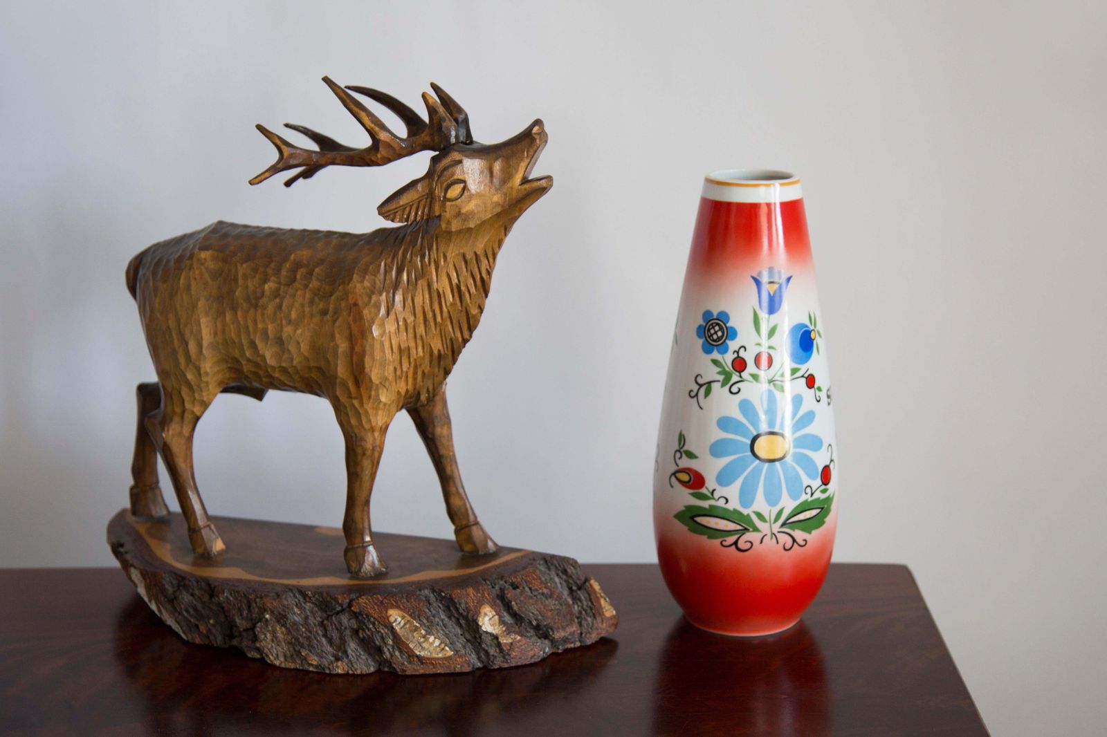Mid 20th Century Medium Deep Wood Sculpture, Europe, Poland, 1960s photo for sale