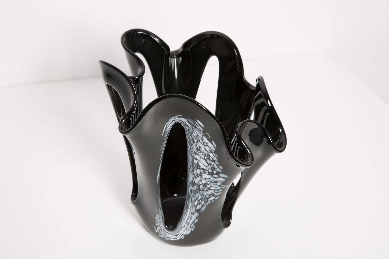 Mid Century Black Vase, Europe, 1960s photo 383.0