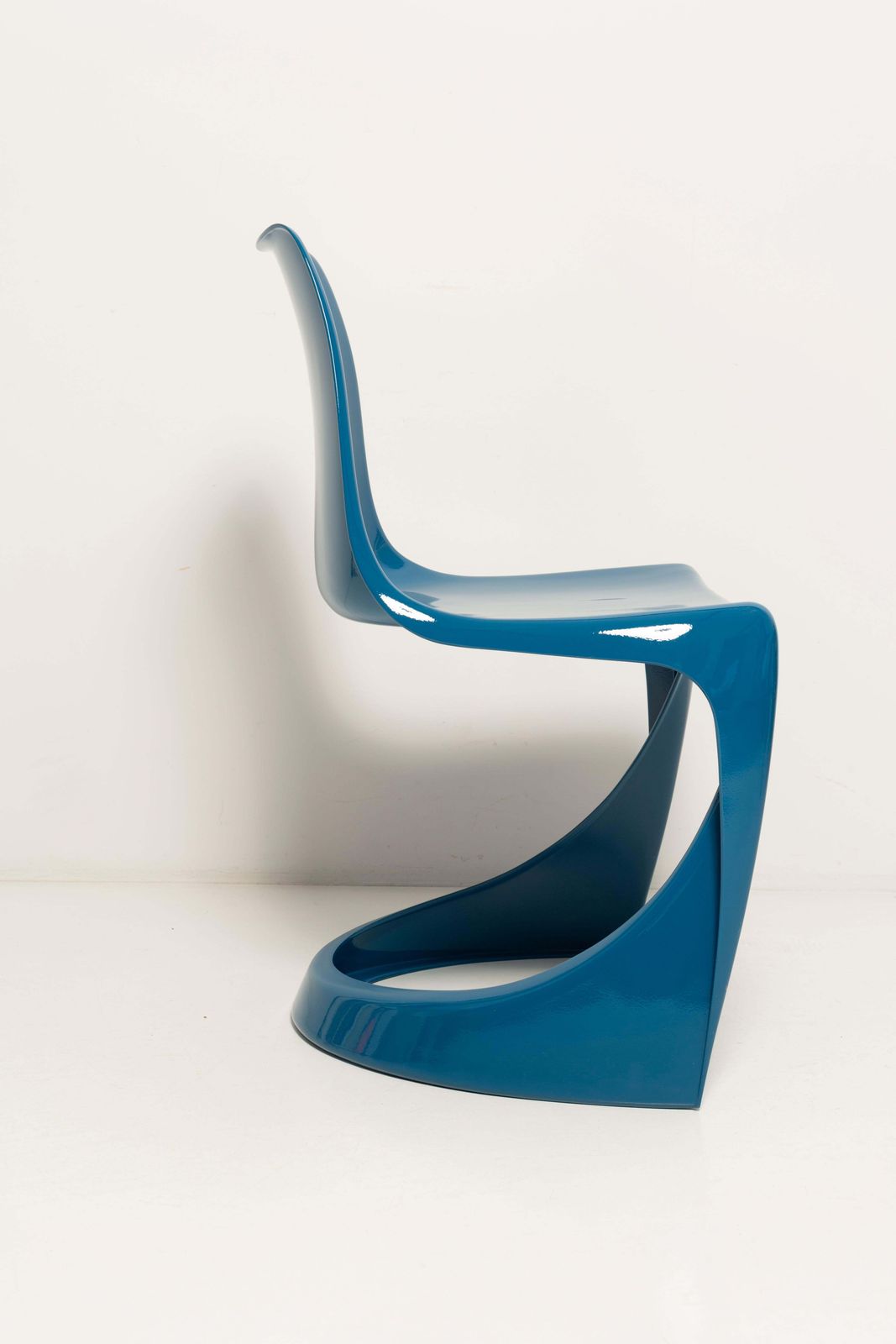 Mid Century Sea Blue Cado Chair, Steen østergaard, Europe, 1960s photo 765.0