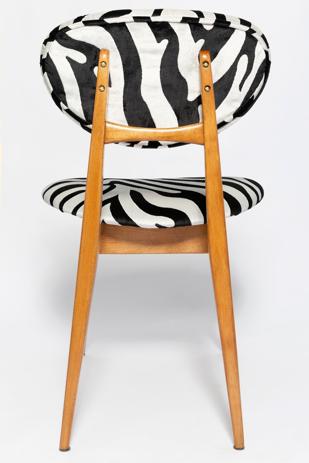 Mid Century Zebra Chair, Type 200/128, By J. Kedziorek, Europe, 1960s photo vinterior