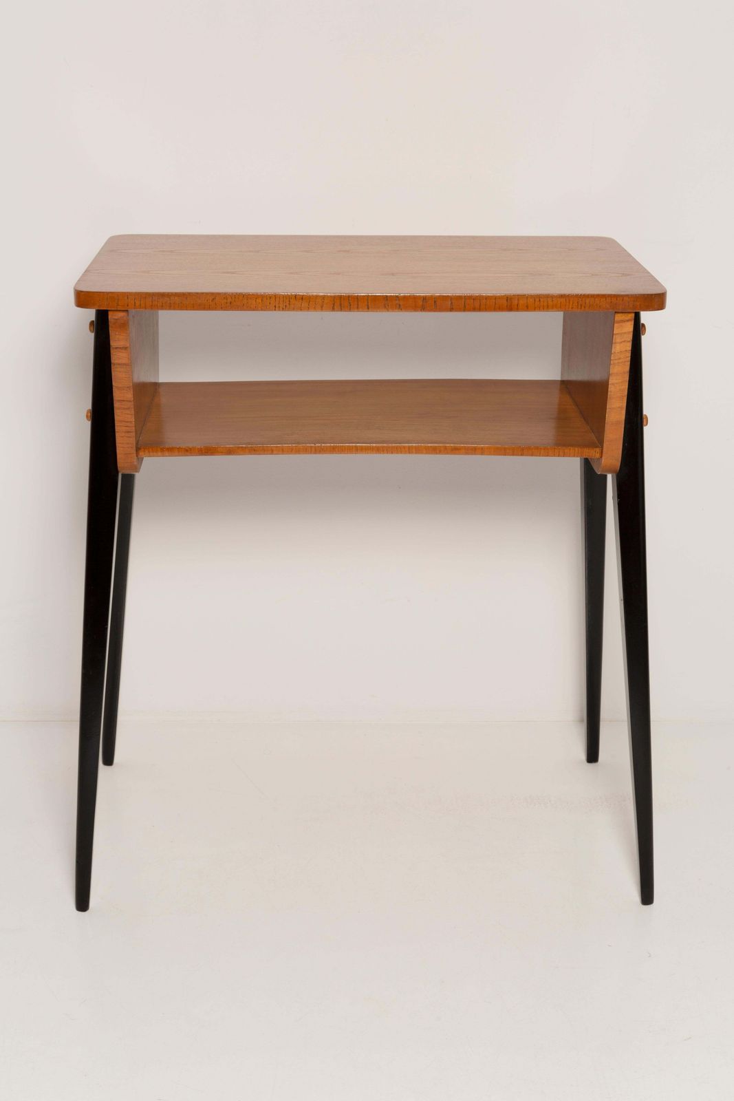 Mid Century Modern Desk Table, Vintage, Art Deco, Europe, Poland, 1960s photo vinterior
