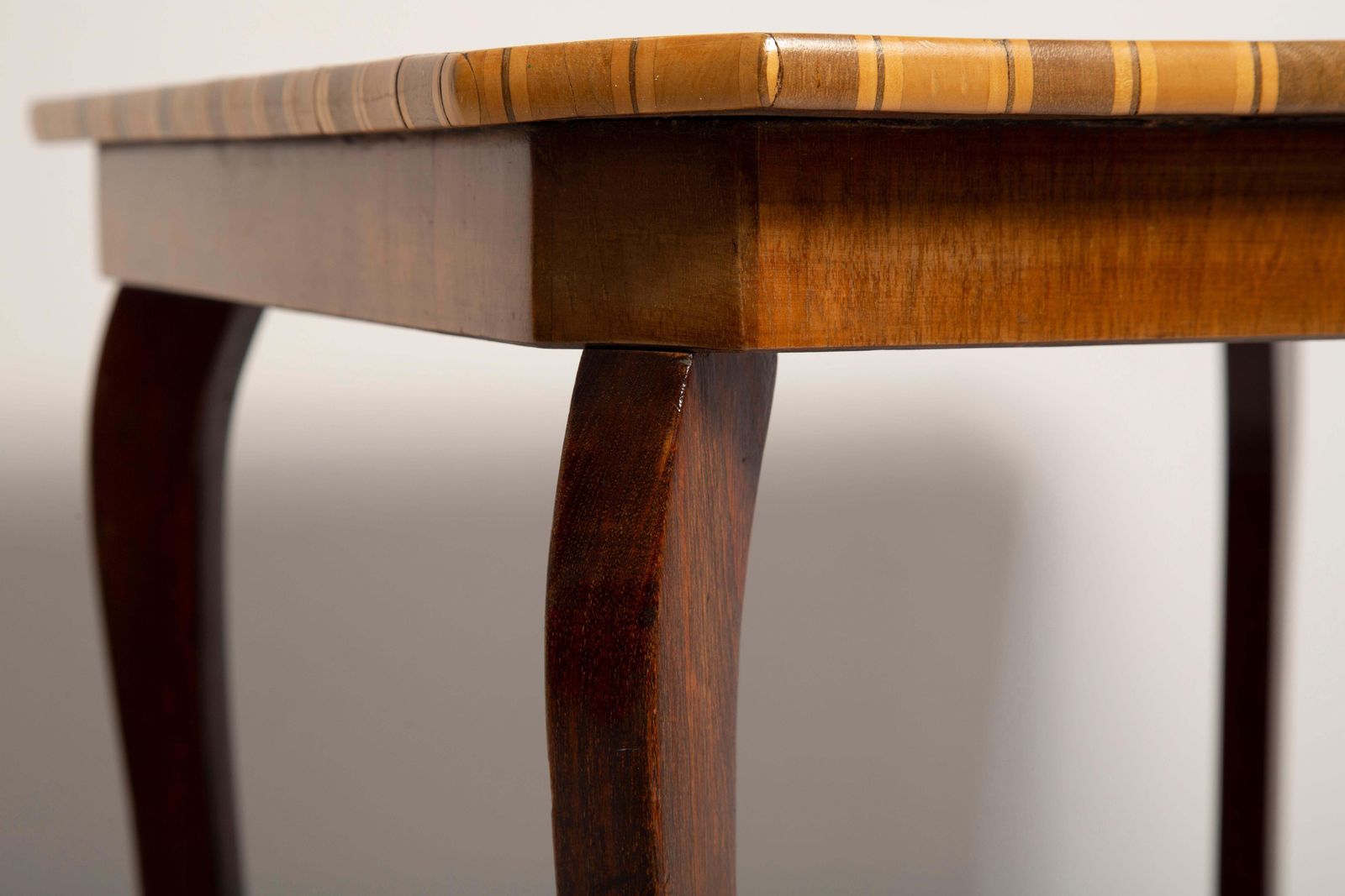 photo vinterior Mid Century Modern Coffee Table, Vintage, Art Deco, Star Marquetry, 1960s