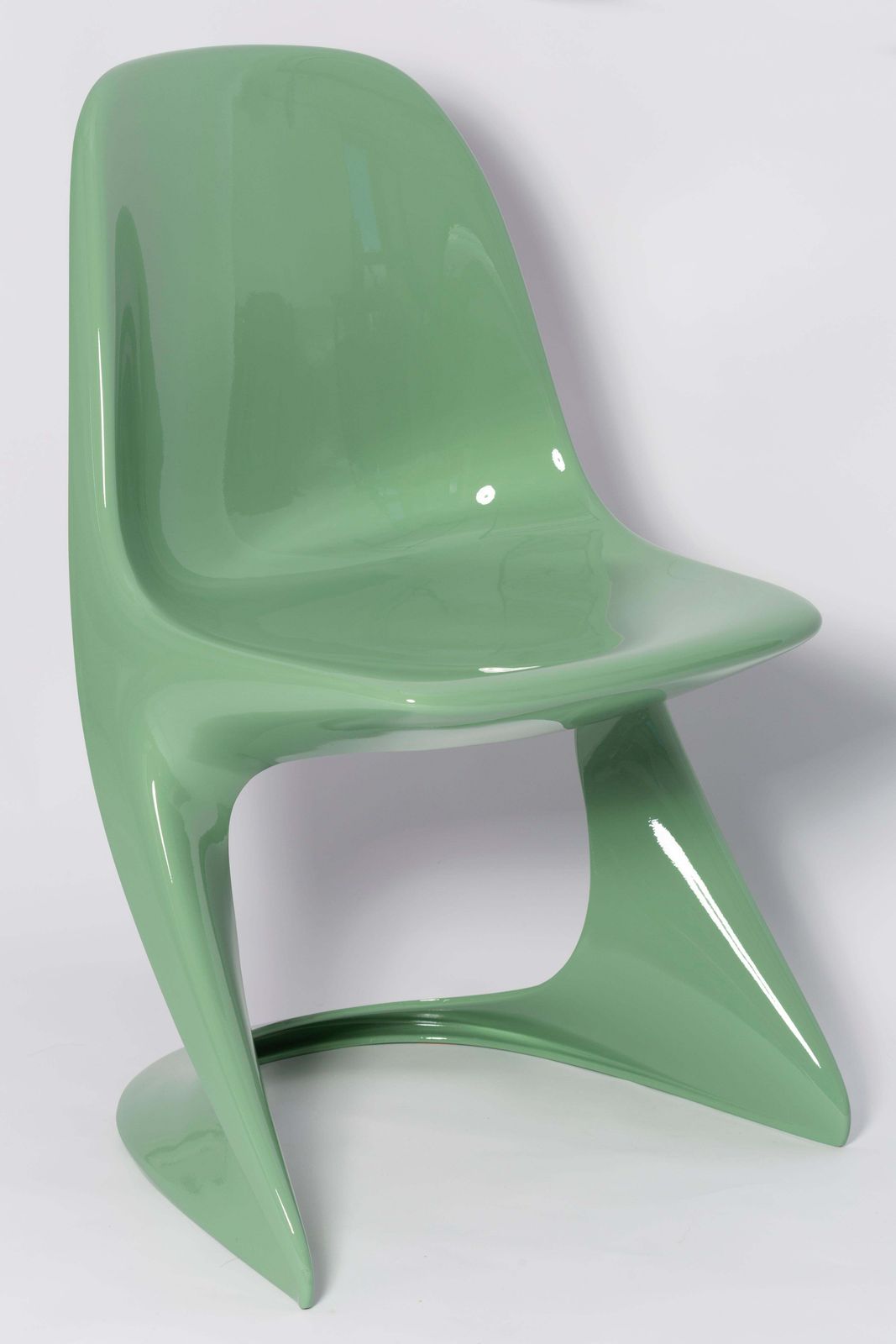 Mid Century Casalino Chair In Jade Green, Alexander Begge, Casala, Germany 1970s photo for sale