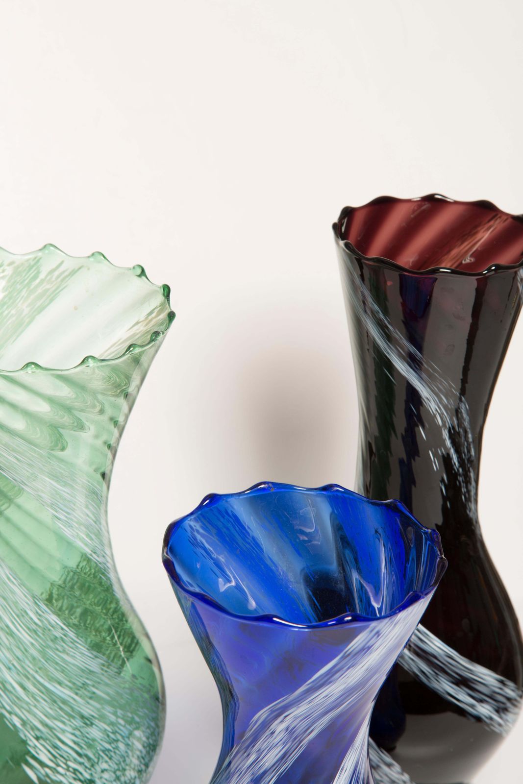 Set Of Three Midcentury Vases, Europe, 1960s photo vinterior