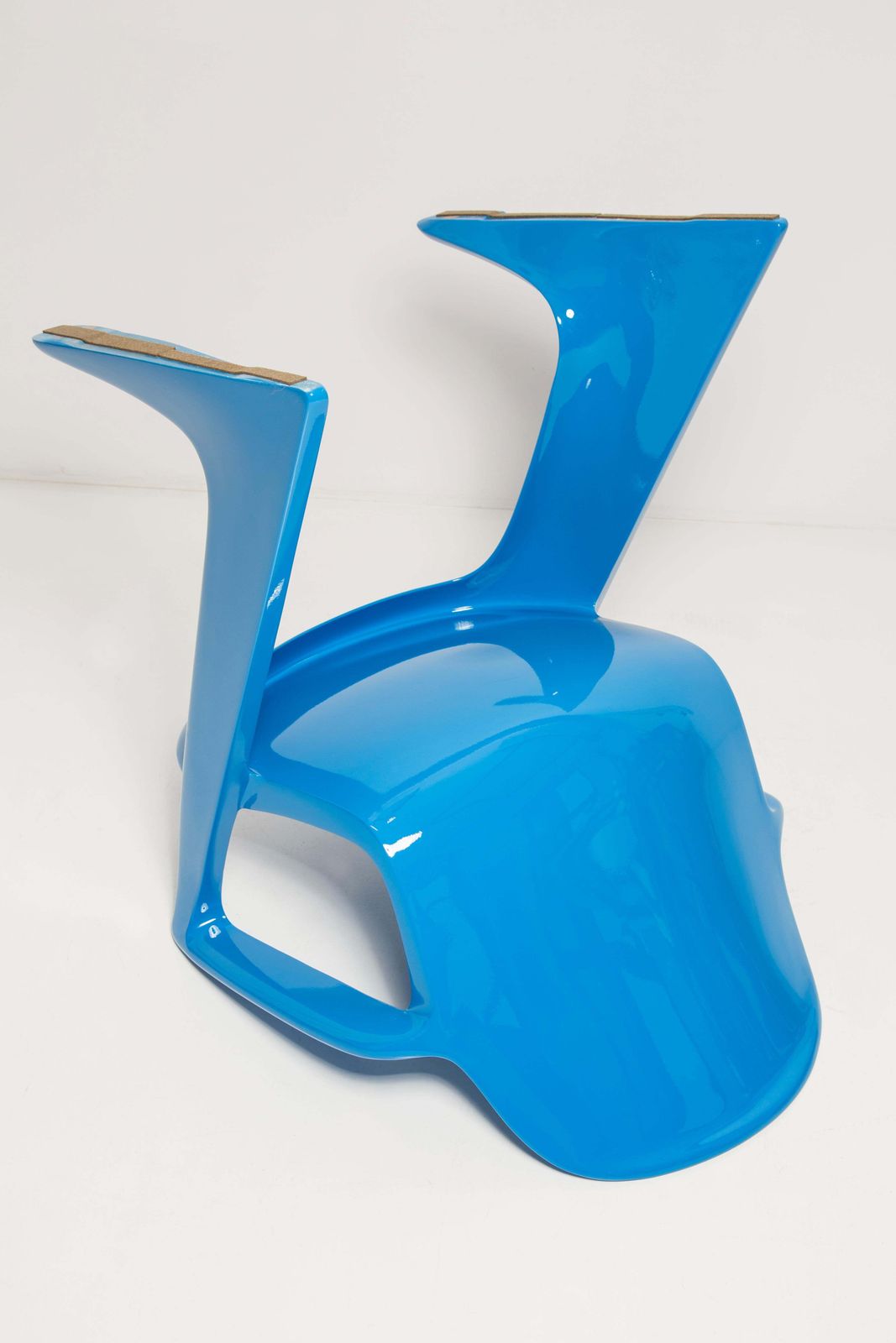 Furniture Blue Kangaroo Chair Designed By Ernst Moeckl, Germany, 1968 photo