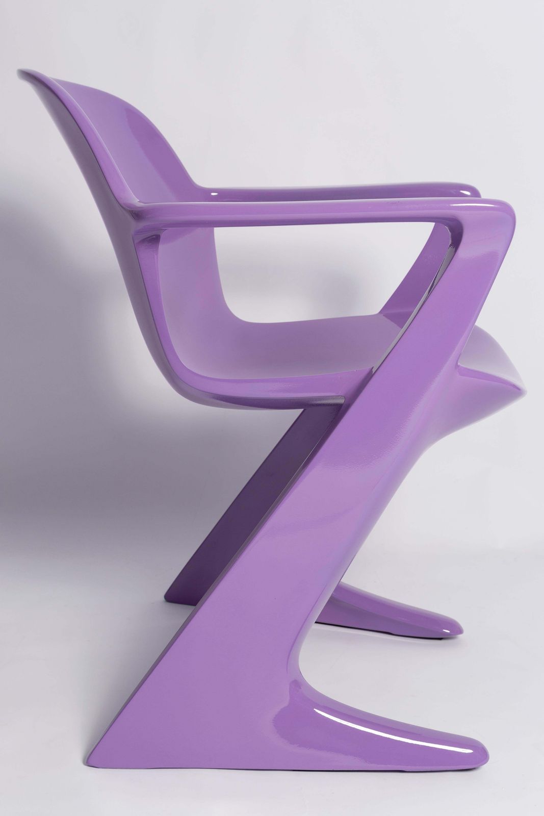 Blue Lilac Kangaroo Chair Designed By Ernst Moeckl, Germany, 1968 photo 1276.0
