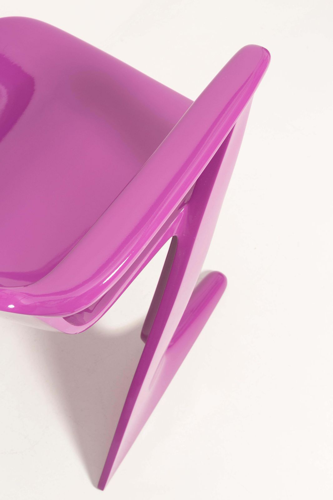 Mid Century Violet Purple Kangaroo Chair Designed By Ernst Moeckl, Germany, 1968 photo 1276.0