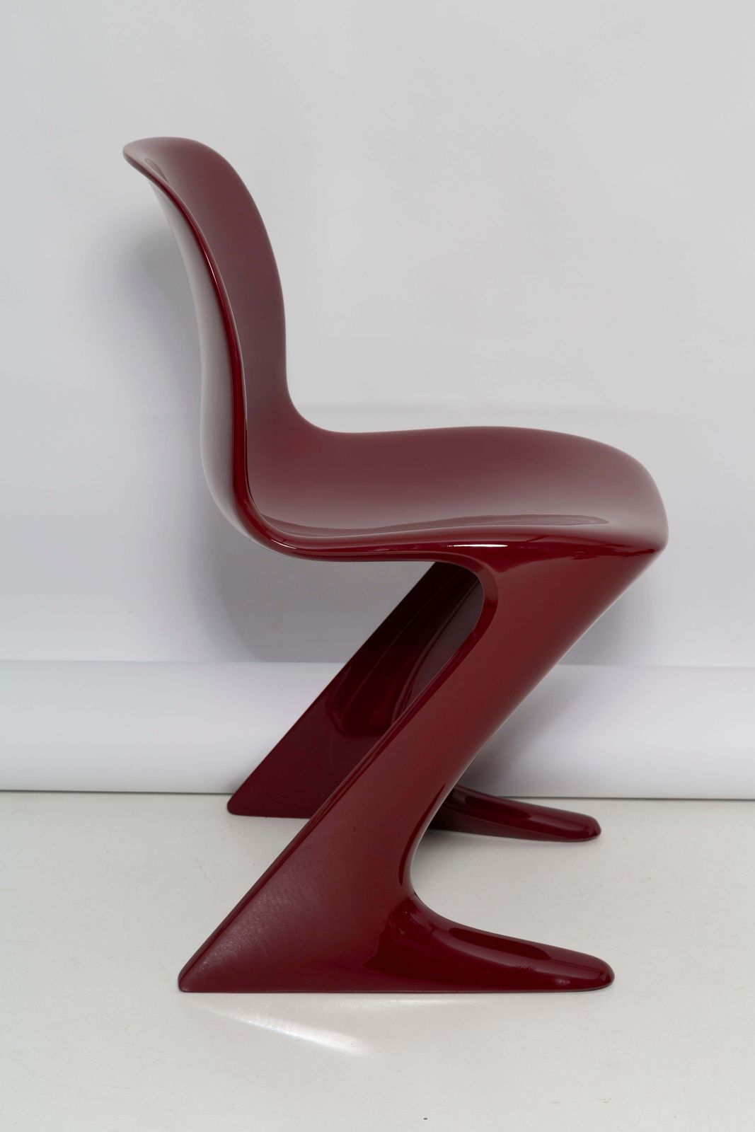 Dark Red Wine Kangaroo Chair Designed By Ernst Moeckl, Germany, 1968 photo 1403.0