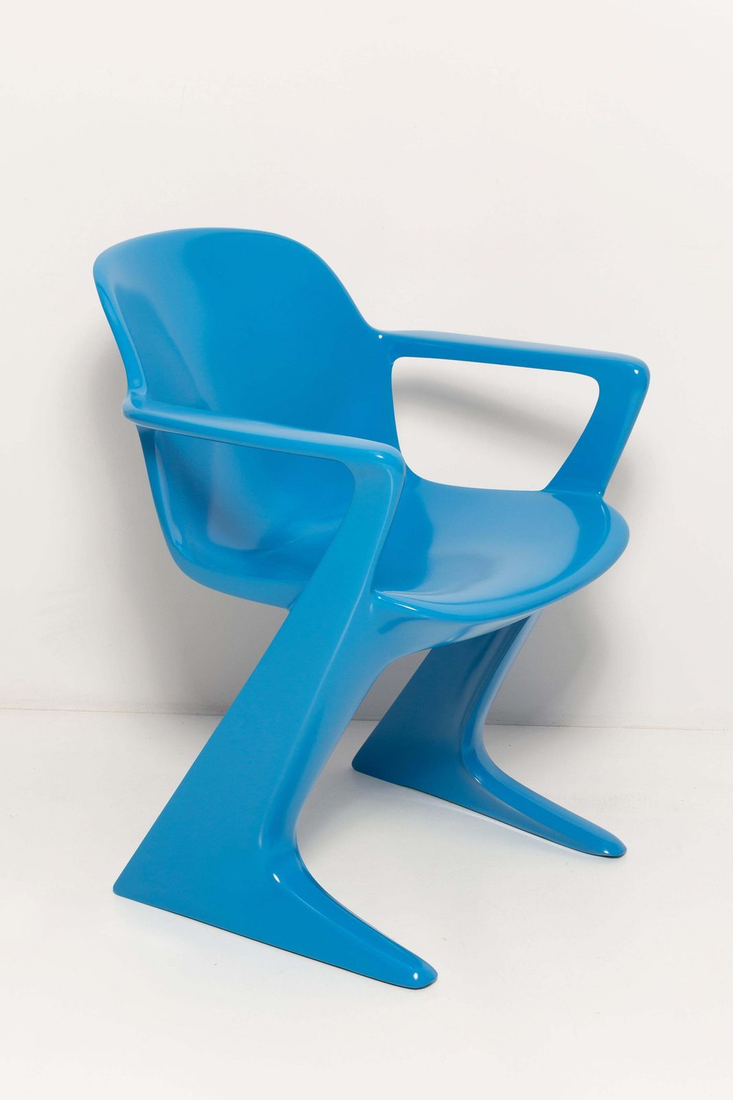 Blue Kangaroo Chair Designed By Ernst Moeckl, Germany, 1968 photo furniture
