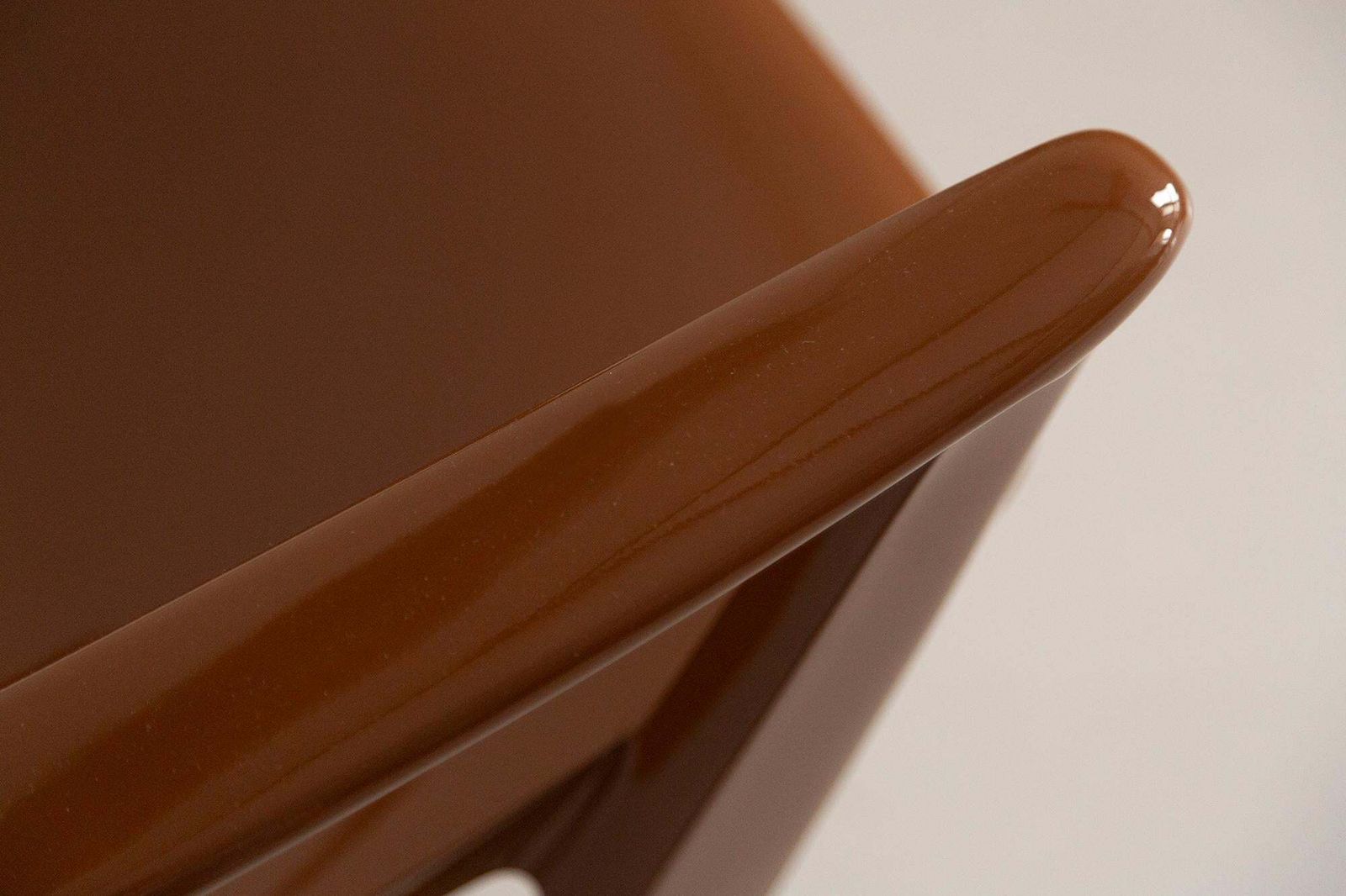 Mid Century Mocha Mousse Pantone Kangaroo Chair, Door Ernst Moeckl, Duitsland, 1968 photo 1403.0