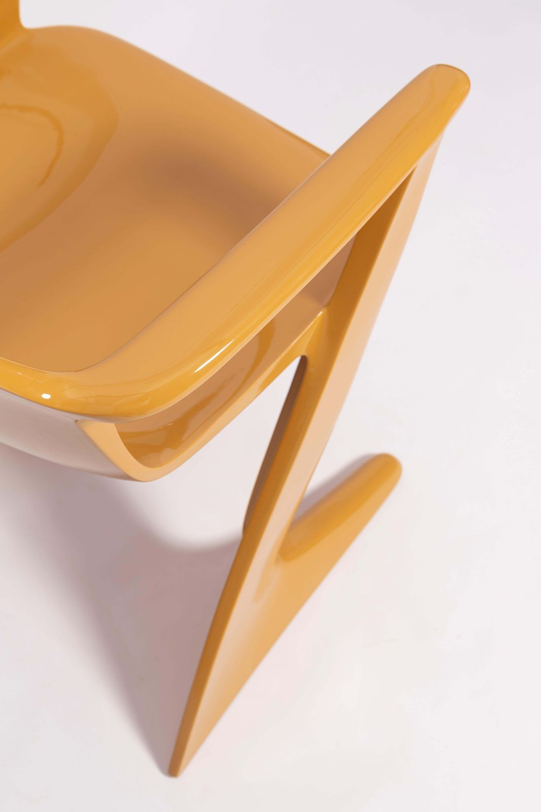 Mid Century Sand Beige Kangaroo Chair Designed By Ernst Moeckl, Germany, 1968 photo vinterior