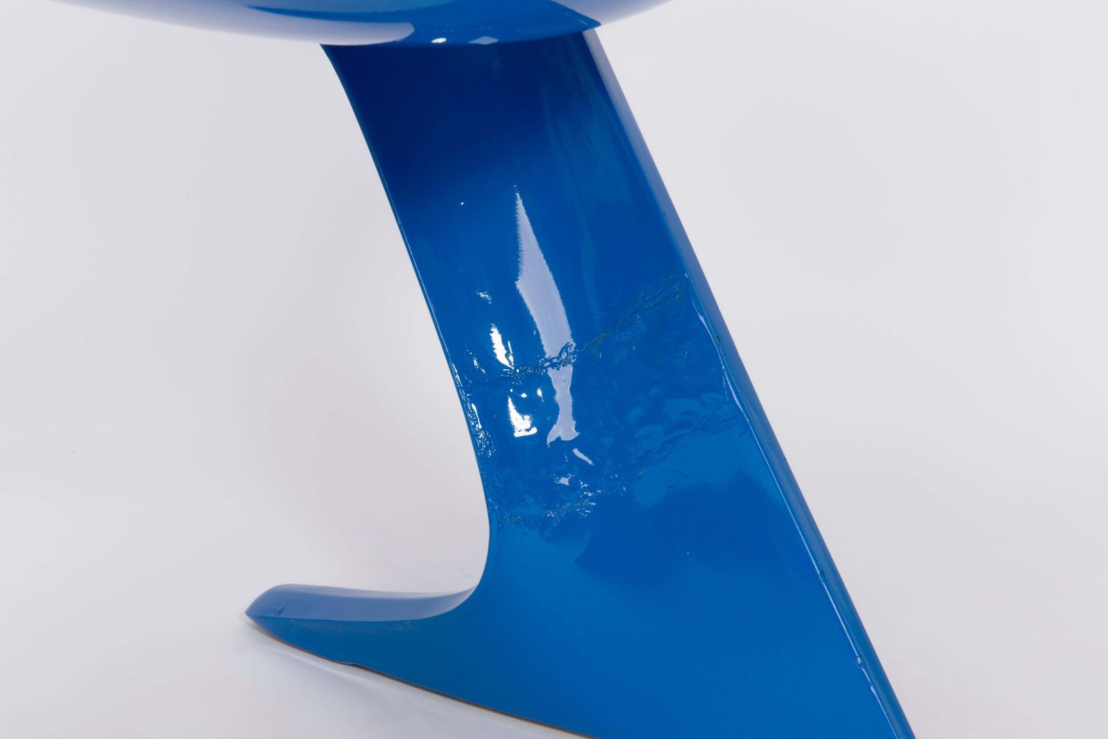 Set Of Two Classic Blue Kangaroo Chairs Designed By Ernst Moeckl, Germany, 1968 photo buy