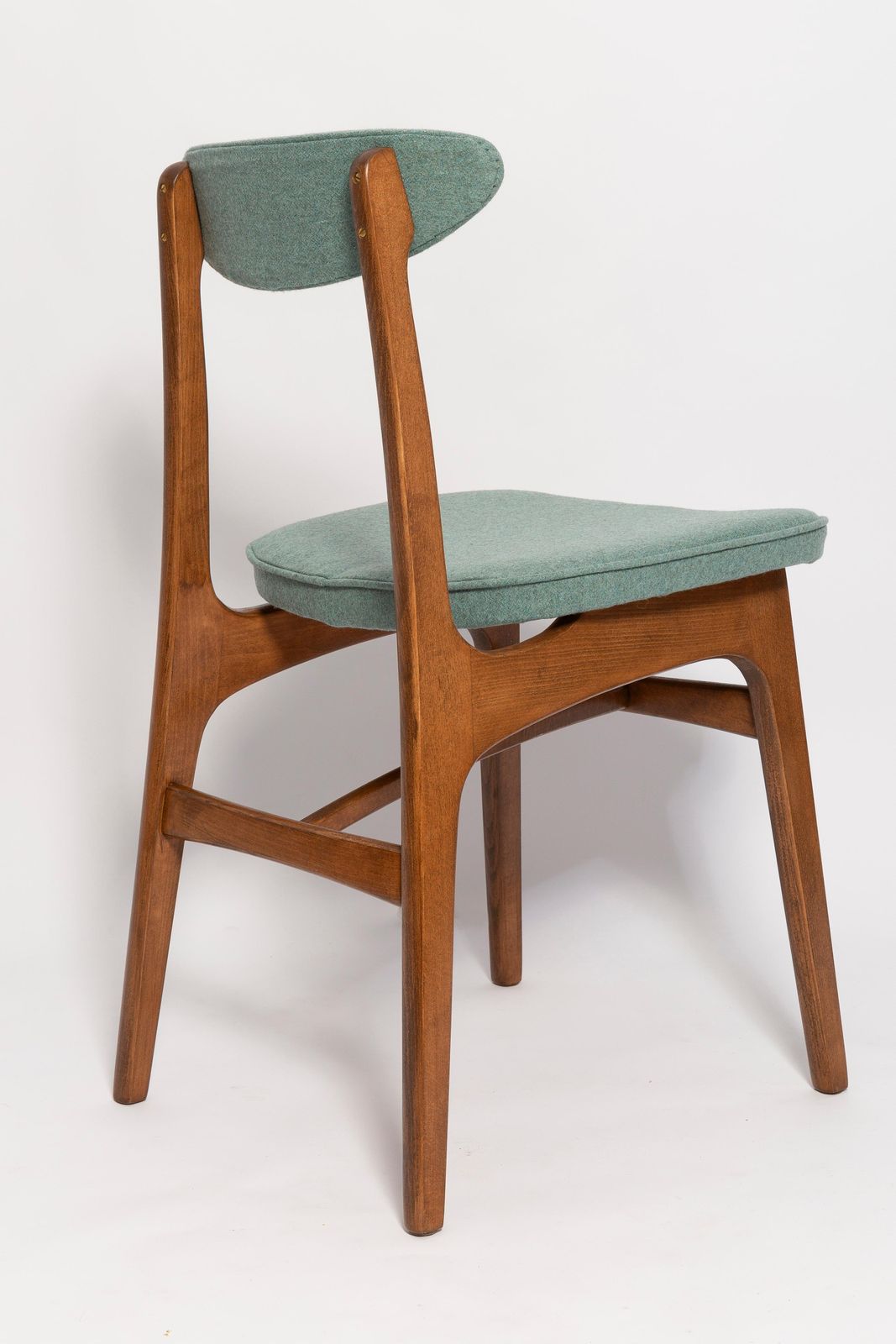 Set Of Four Mid Century Wool Chairs, Rajmund Halas, Europe, 1960s photo Furniture