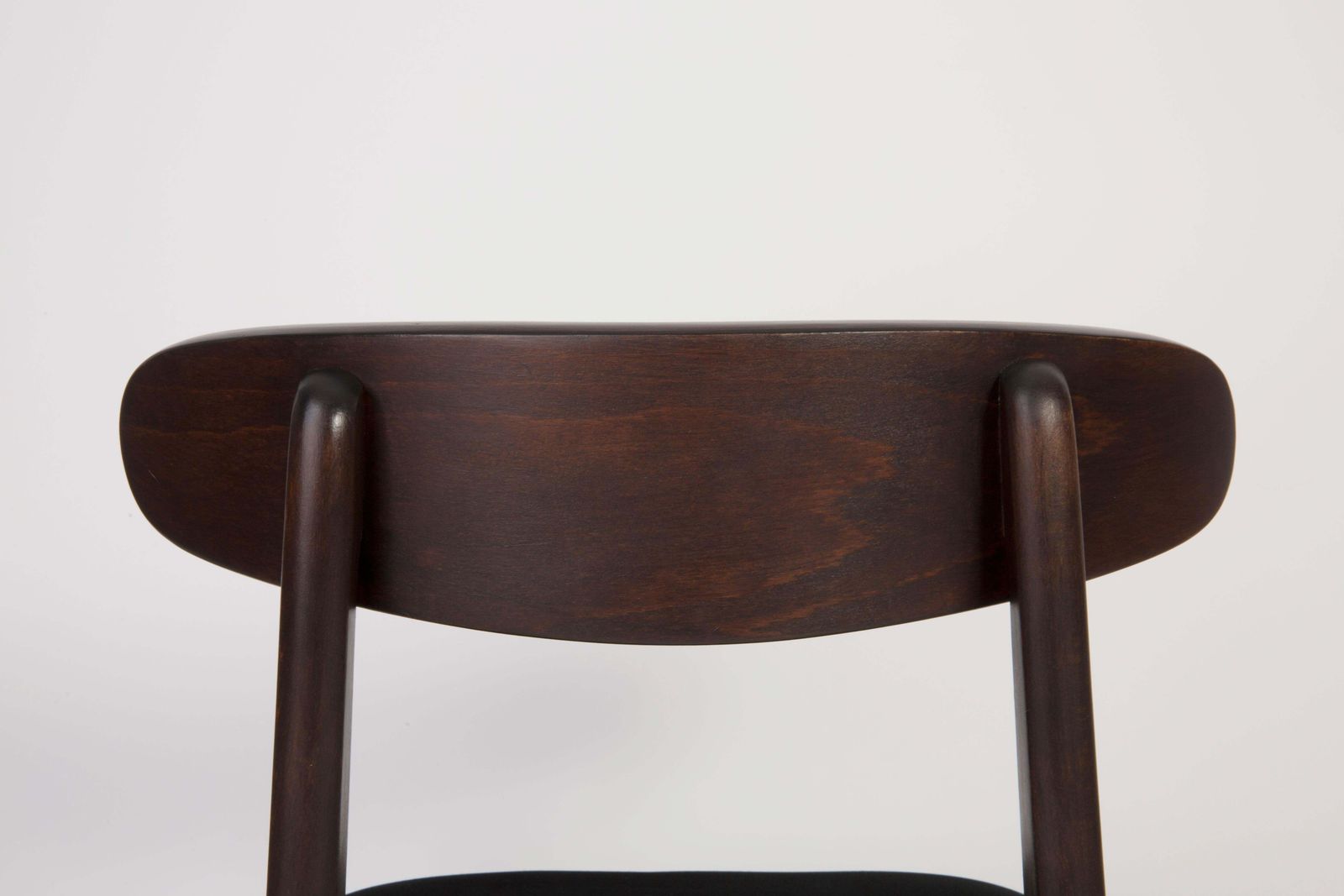 photo furniture Set Of Four Mid Century Black Velvet Chairs, 1960s