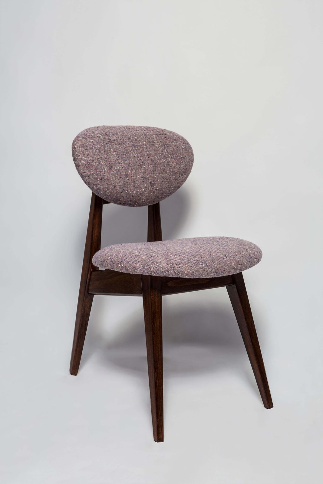 Mid Century Purple Mushroom Chair, Type 200/128, By J. Kedziorek, Europe, 1960s photo furniture