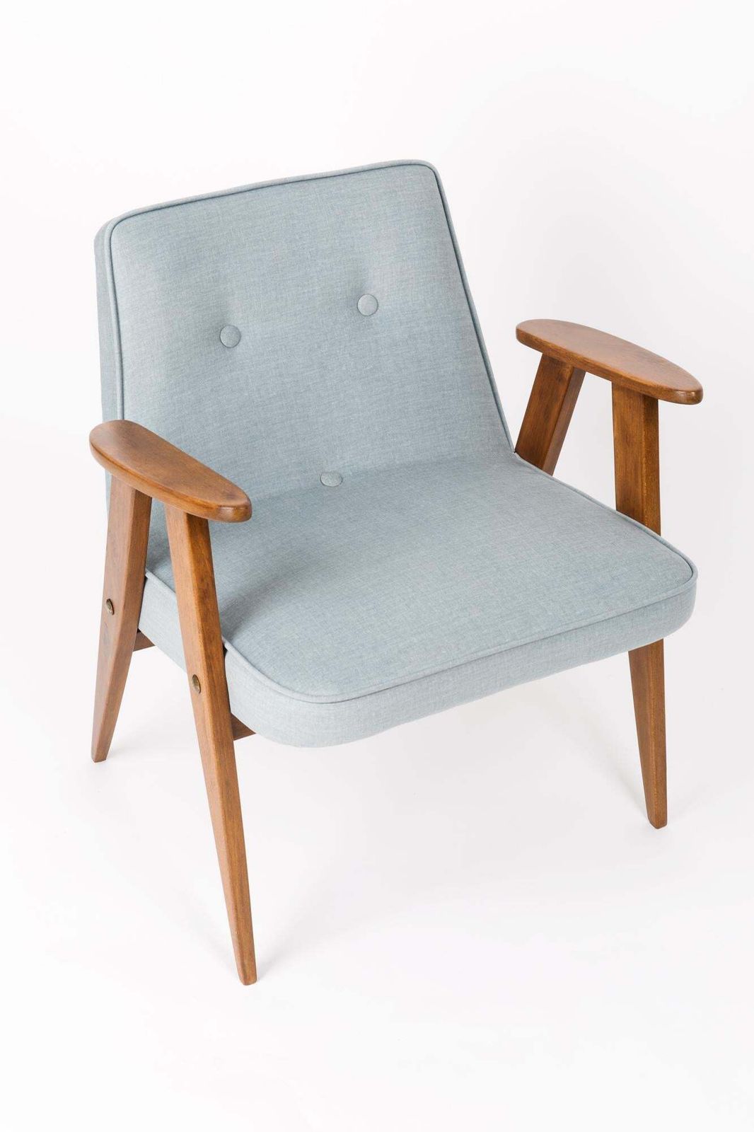 Mid Century 366 Green Armchair, Designed By Jozef Chierowski, Europe, 1960s photo for sale