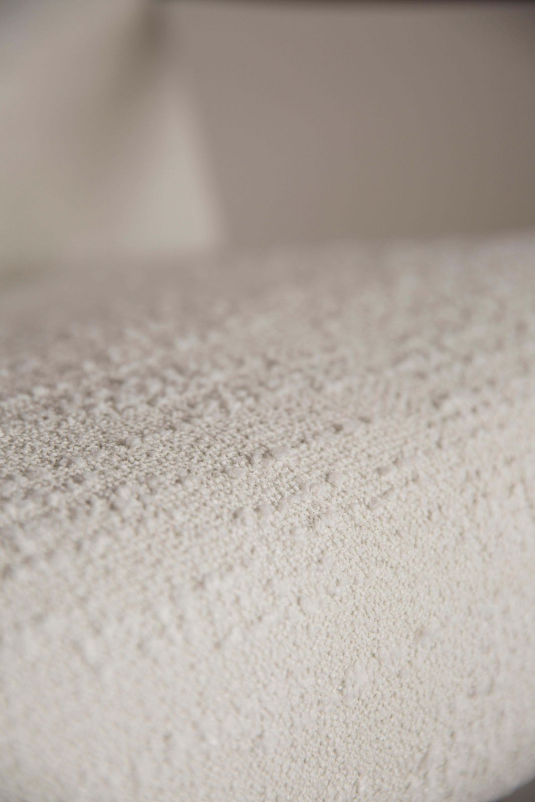 Mid Century Witte Bouclé Fauteuil, Gfm 142, Edmund Homa, Europa, Jaren 1960 photo vinterior