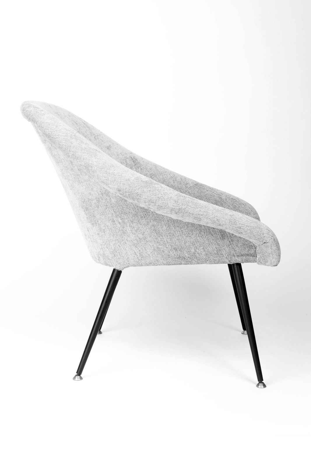 Set Of Two 20th Century Gray "Eva" Club Armchairs, 1960s photo Furniture