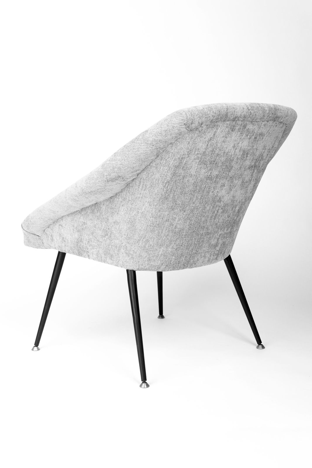 Set Of Two 20th Century Gray "Eva" Club Armchairs, 1960s photo vintage