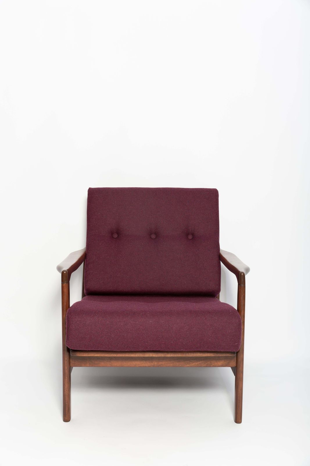 photo furniture Pair Of Mid Century Armchairs And Coffee Table, Zenon Baczyk, Europe, 1960s