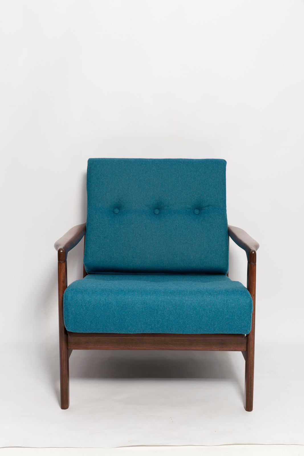 photo buy Pair Of Mid Century Armchairs And Coffee Table, Zenon Baczyk, Europe, 1960s