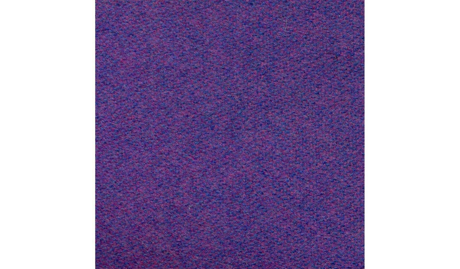 photo vintage Six Mid Century Modern Bumerang Chairs, Purple Violet Wool, Poland, 1960s