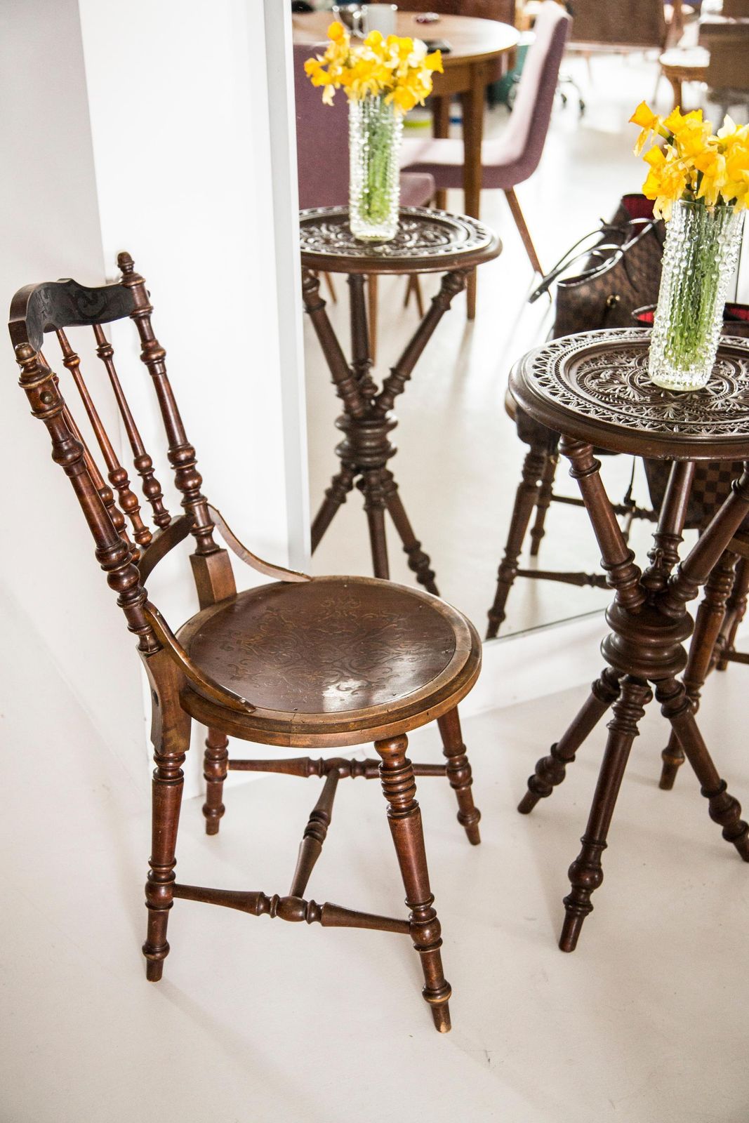 Midcentury Table And Set Of 2 Chairs, Europe, 1960s photo 1871.0