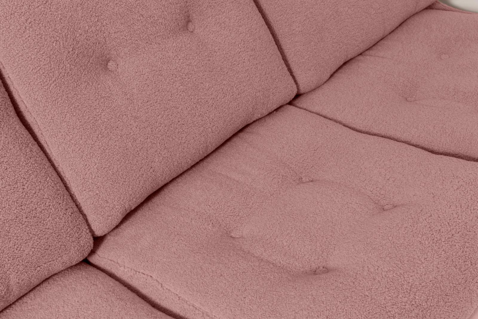 photo vintage Pink Blush Boucle Atlantis Sofa And Armchairs, Europe, 1960s