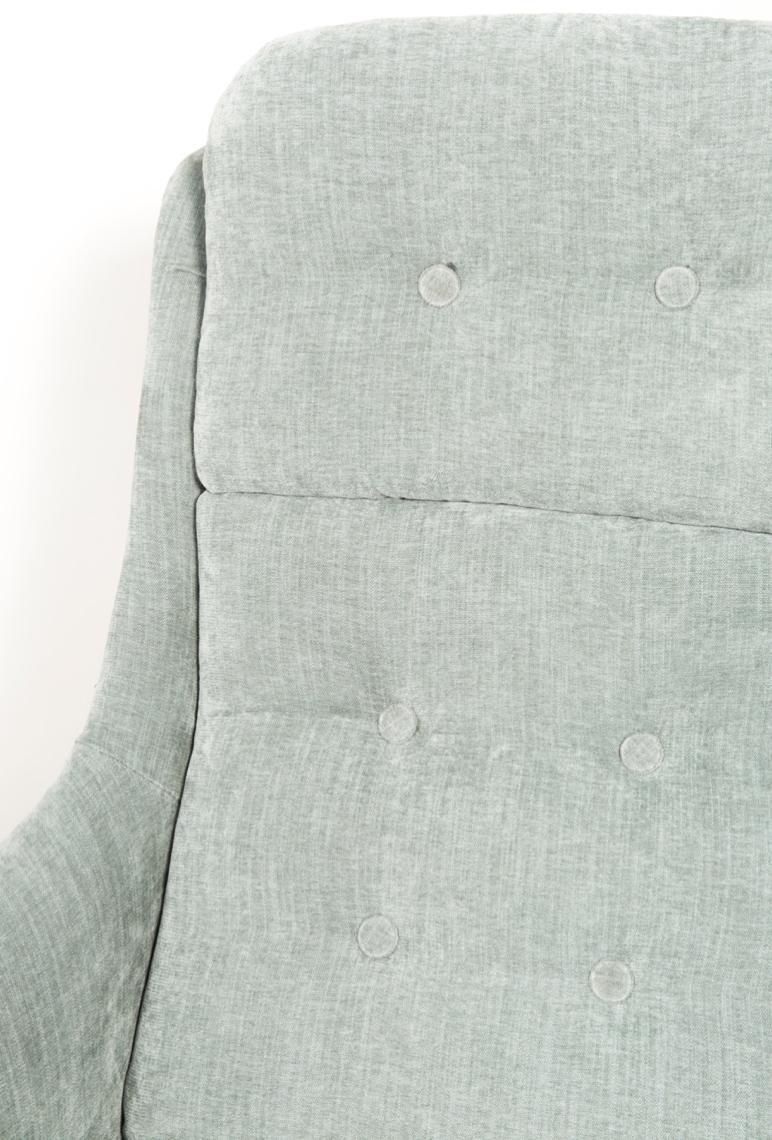 Pair Of 20th Century Vintage Light Green Swivel Armchairs, 1960s photo vinterior