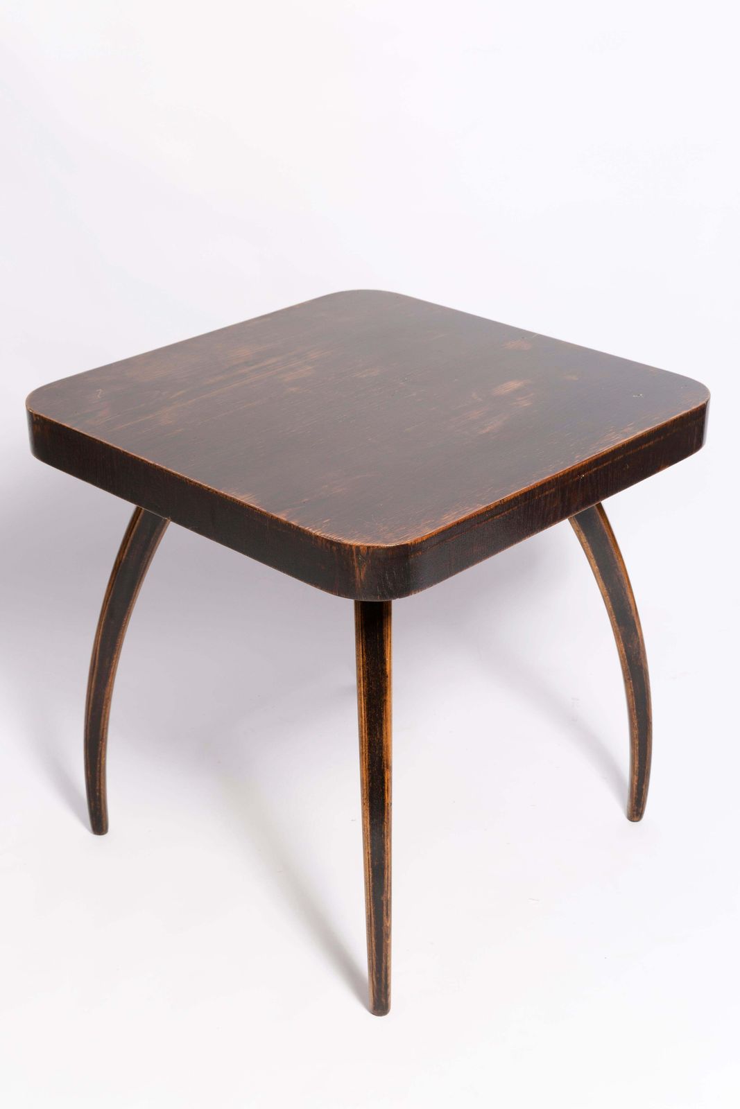 Mid Century Table By Jindřich Halabala And Set Of 4 Chairs, Europe, 1960s photo furniture