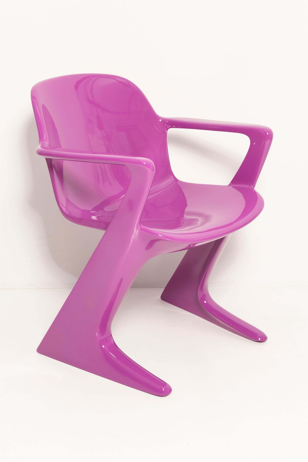 Set Of Twelve Mid Century Purple Kangaroo Chairs, By Ernst Moeckl, Germany, 1968 photo furniture