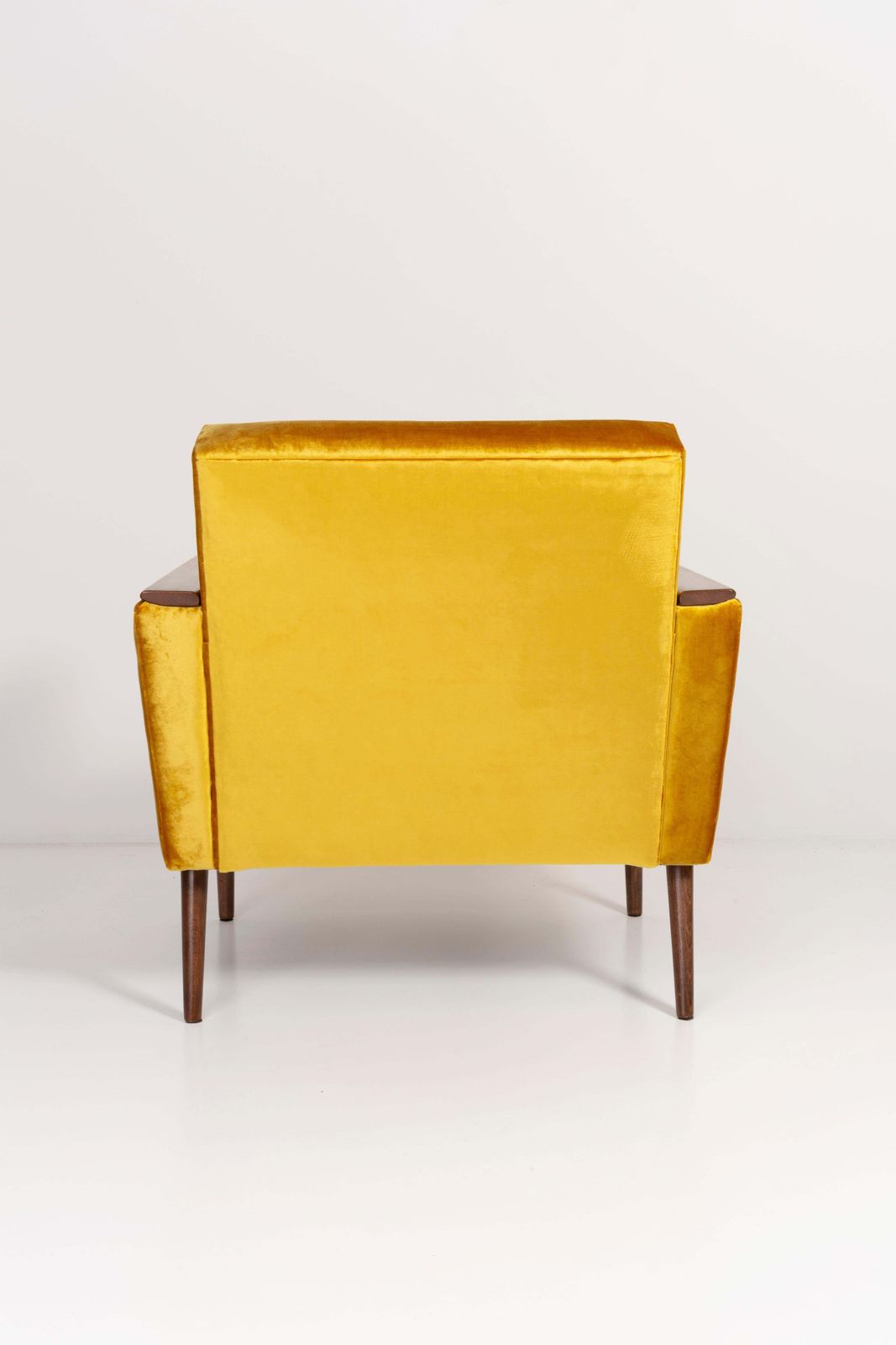 Yellow Mustard Armchair, 1960s, Ddr, Germany photo vinterior
