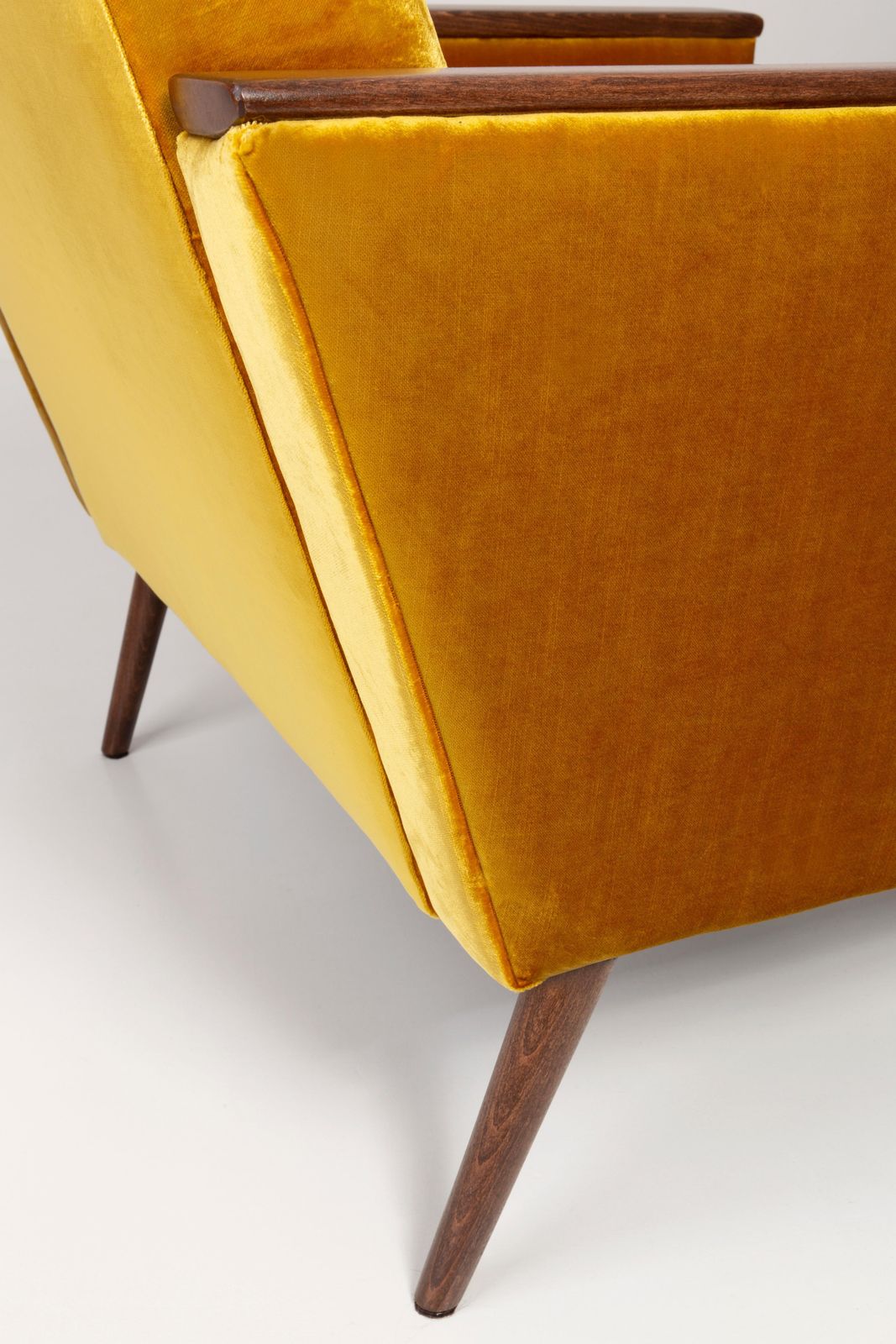 photo for sale Yellow Mustard Armchair, 1960s, Ddr, Germany
