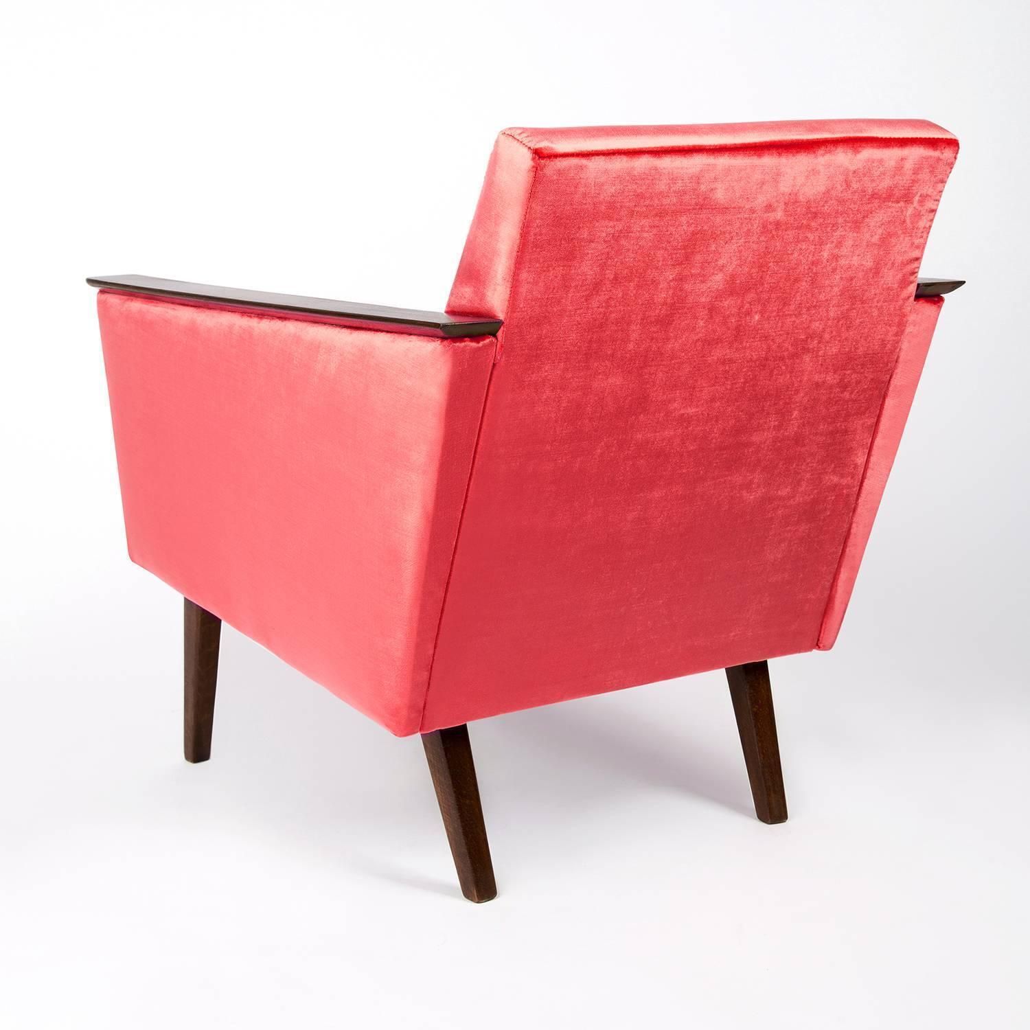 photo furniture Pair Of Red Armchairs, 1960s, Ddr, Germany
