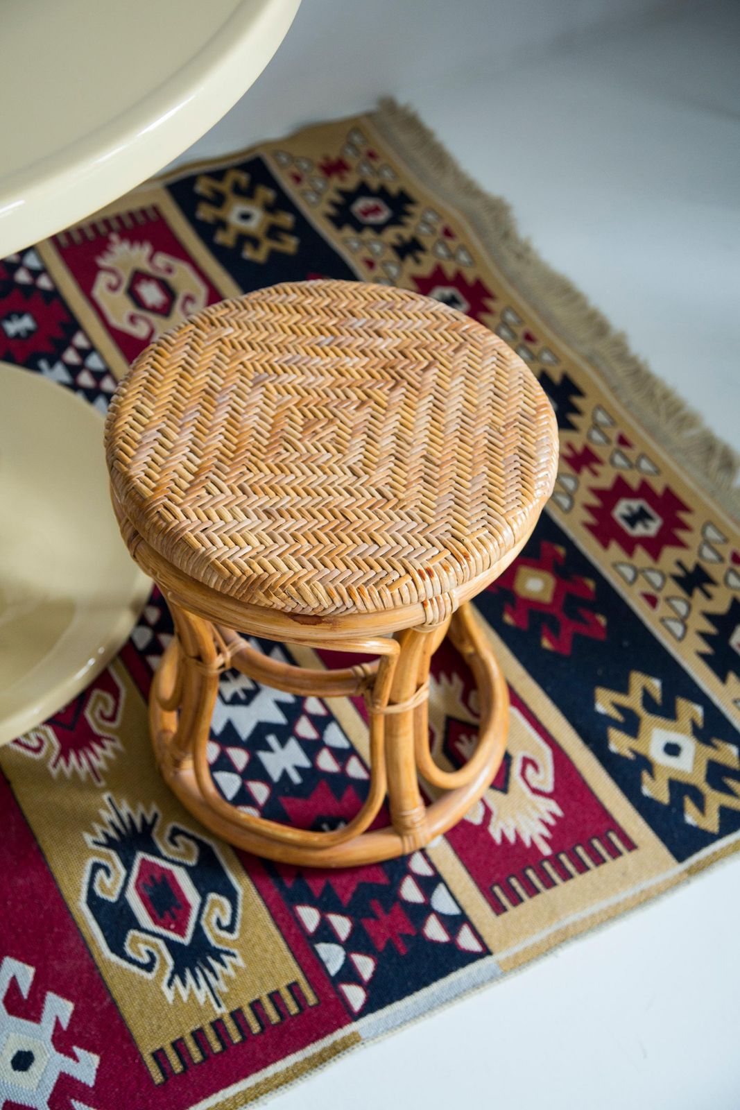 Midcentury Unique Flowerbed Pedestal, Stool, Side Table, Germany, 1970s photo Furniture