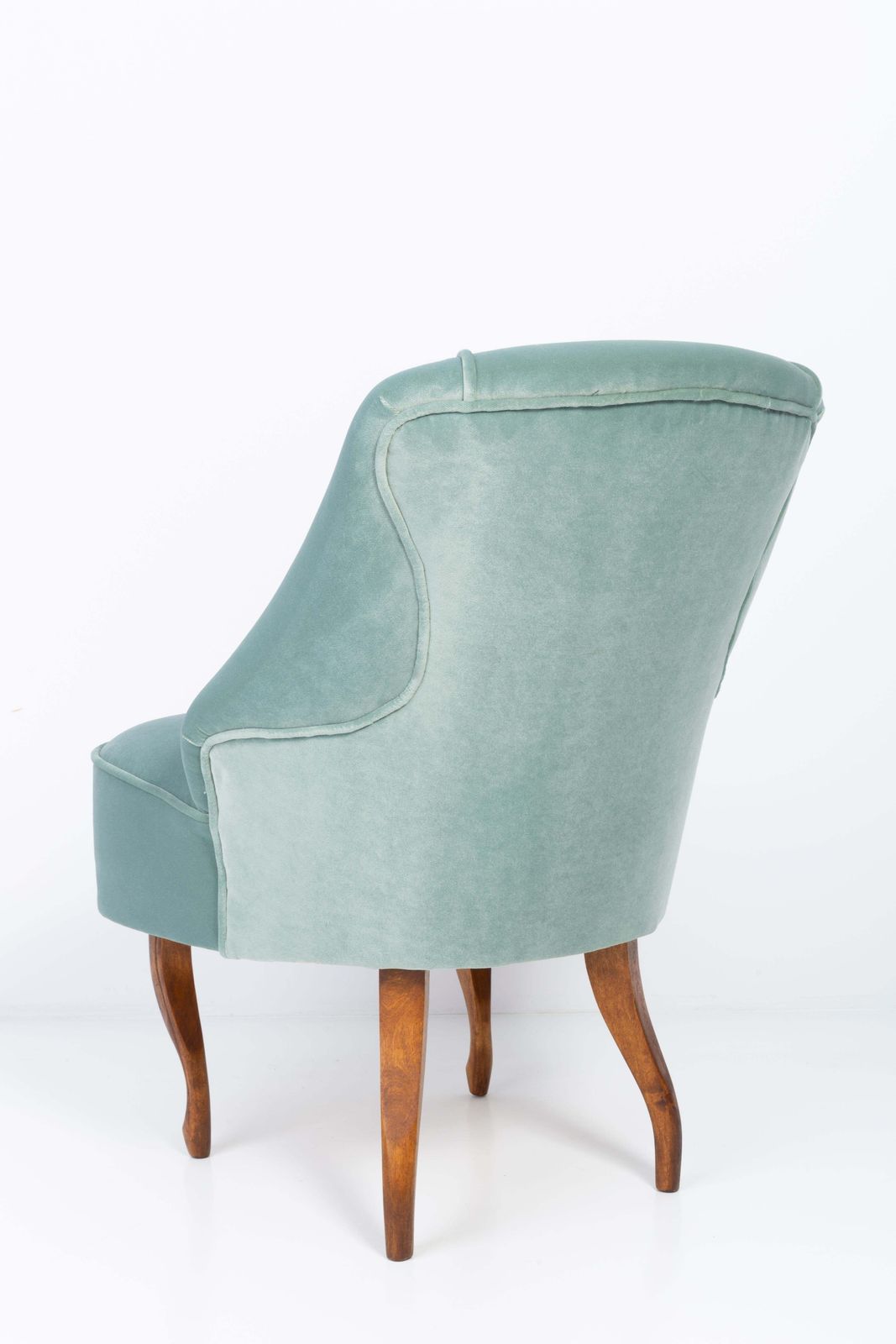photo furniture Set Of Two 20th Century Art Deco Mint Armchairs, Germany, 1950s